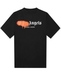 Palm Angels - Ss21 Hong Kong Sprayed Logo T-Shirt - Lyst