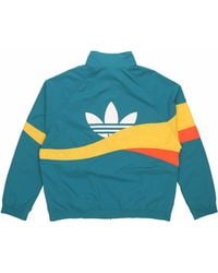 adidas Originals Tracksuit Jacket S Burgundy Red Track Top for Men