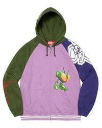 Supreme - X Junya Watanabe Comme Des Garons Zip Up Hooded Sweatshirt - Lyst