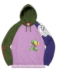 Supreme - X Junya Watanabe Comme Des Garons Zip Up Hooded Sweatshirt - Lyst