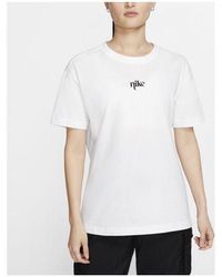 Nike - (Wmns) Back Printing Short Sleeve - Lyst