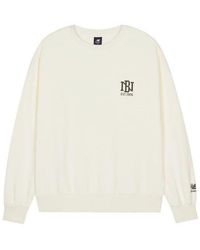 New Balance - Logo Print Sweatshirt - Lyst