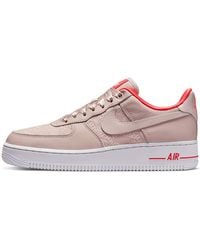 Nike - (Wmns) Air Force 1 '07 'Fossil Stone Laser Crimson' - Lyst