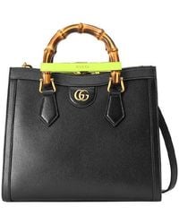 Gucci - (Wmns) Leather Diana Bamboo Knot Single-Shoulder Bag Small - Lyst