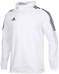 adidas - Tiro21 Wb Soccer/Football Sports Hooded Jacket - Lyst
