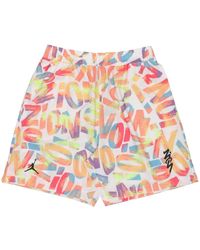 Nike - Dri-Fit Zion Performance Letter Printed Basketball Sports Quick-Dry Short Pant Colors - Lyst