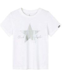 Converse - (Wmns) Logo Printed T-Shirt - Lyst