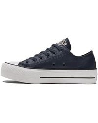 Converse - (Wmns) Chuck Taylor All Star Platform Low 'Anodized Metals - Lyst