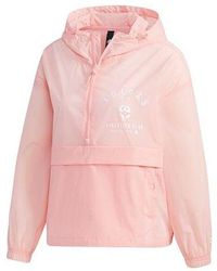 adidas - (Wmns) Panda Anorak Sports Jacket - Lyst