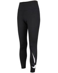 Nike - (Wmns) Mid Waist Running Tight Sports Training Gym Pants/Trousers/Joggers - Lyst