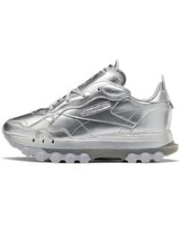 Reebok - (Wmns) Cardi B X Classic Leather Metallic Pewter' - Lyst