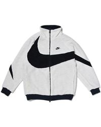 Nike - Big Swoosh Reversible Boa Jacket (Asia Sizing) - Lyst