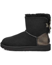 UGG - (Wmns) Mini Bailey Bow Glitz 'Dark' - Lyst