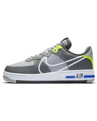 Nike - Air Force 1 React 'Wolf' - Lyst