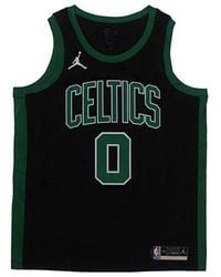 Nike - Nba Sports Basketball Jersey Vest Sw Fan Edition Boston Celtics Tatum No. 0 - Lyst