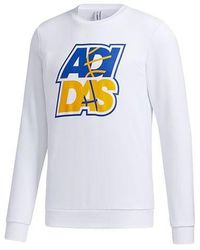 adidas - Neo Fav Sw Alphabet Printing Sports Pullover - Lyst