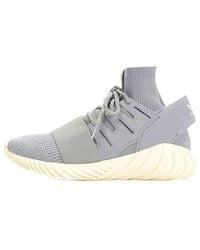 adidas - Tubular Doom Primeknit 'Medium Solid' - Lyst