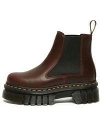 Dr. Martens - (Wmns) Audrick Brando Leather Platform Chelsea Boots - Lyst