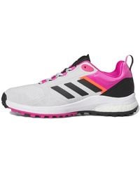adidas - (Wmns) Zoysia Spikeless Golf Shoes 'Dash Lucid Fuchsia' - Lyst