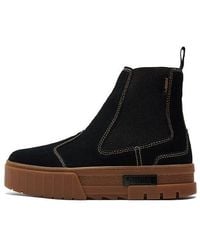 PUMA - (Wmns) Mayze Chelsea Suede Gum' - Lyst