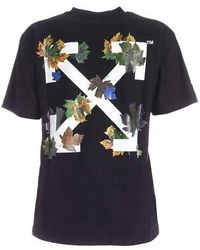 Off-White c/o Virgil Abloh - (Wmns) Arrow Printing Short Sleeve - Lyst
