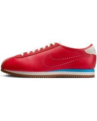 Nike - (Wmns) Cortez Leather 'University Perforated Swoosh' - Lyst