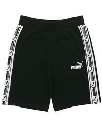 PUMA - Rebel Sweat Shorts - Lyst