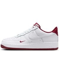 Nike - Air Force 1 Low '07 Lv8 Burgundy' - Lyst