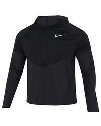 Nike - M Nk Tf Turf Rpl Miler Jacket Hooded Cardigan Zipper Windproof Splicing - Lyst