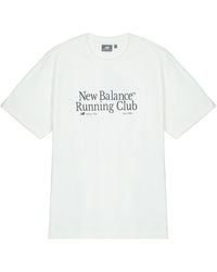 New Balance - Running Club Graphic T-Shirt - Lyst