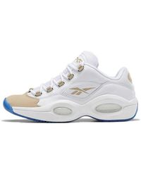 reebok question low white grey