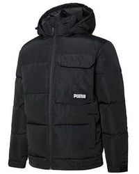 PUMA - Hoodie Loose Down Jacket - Lyst