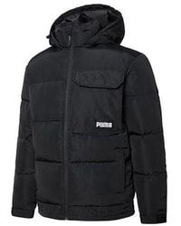PUMA - Hoodie Loose Down Jacket - Lyst
