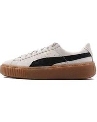 PUMA - (Wmns) Suede Platform Core 'Whisper' - Lyst
