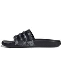 adidas - Adilette Comfort Slide Camo' - Lyst