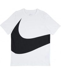 Nike - Sportswear Big Swoosh Tee Large Casual Sports Short Sleeve - Lyst