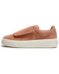 PUMA - (Wmns) Suede Platform Strap 'Cameo' - Lyst