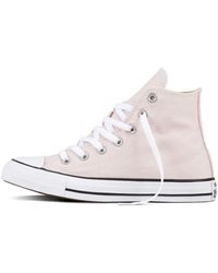 Converse - Chuck Taylor All Star Hi Top Barely Rose - Lyst