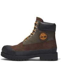Timberland - Premium 6 Inch Rubber-Toe Boot 'Dark' - Lyst