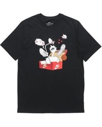 Nike - As Sportswear Nsw Tee Shoe Printing Short Sleeve - Lyst