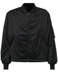 adidas - Y-3 Back Logo Printing Long Sleeves Jacket - Lyst