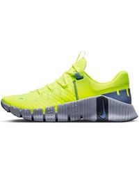 Nike - Free Metcon 5 Training Shoes In Yellow, - Lyst