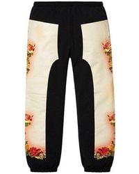 Supreme - X Jean Paul Gaultier Floral Print Sweatpants - Lyst