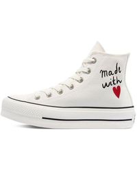 Converse - (Wmns) Chuck Taylor All Star Lift High 'Valentine's Day - Lyst