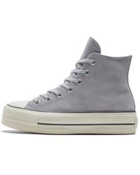 Converse - (Wmns) Chuck Taylor All Star Lift Platform High 'Gravel' - Lyst
