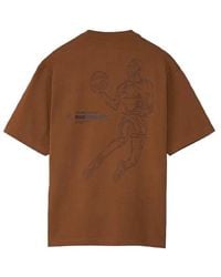 Nike - 23 Engineered Basketball Sports Printing Round Neck Short Sleeve - Lyst