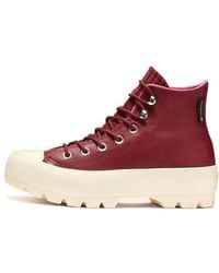 Converse - (Wmns) Chuck Taylor All Star Lugged Winter High Gtx 'Back Alley Brick' - Lyst