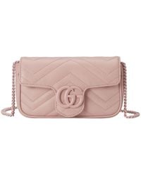 Gucci - (Wmns) Gg Marmont Super Mini Bag 'Light Leather' - Lyst
