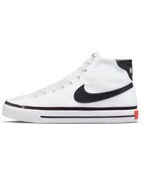 Nike - Court Legacy Canvas Mid - Lyst