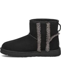 UGG - (Wmns) Classic Mini Shearling Logo - Lyst